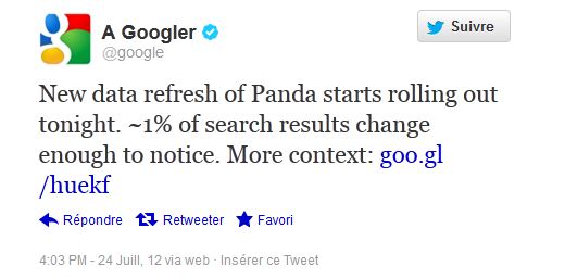 Google Panda 3.9